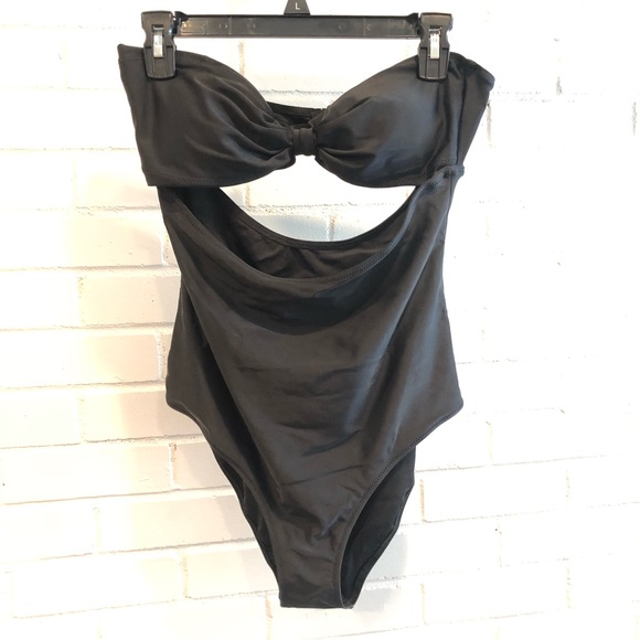 Cupshe Other - Cupshe One Piece Black Cut Out Bathing Suit, Large